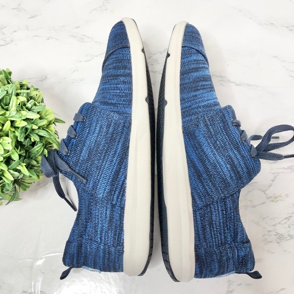 Tom’s lace up sneakers, classic knit marbeled blue - Picture 3 of 8